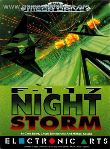 Cover F-117 Night Storm for Genesis - Mega Drive